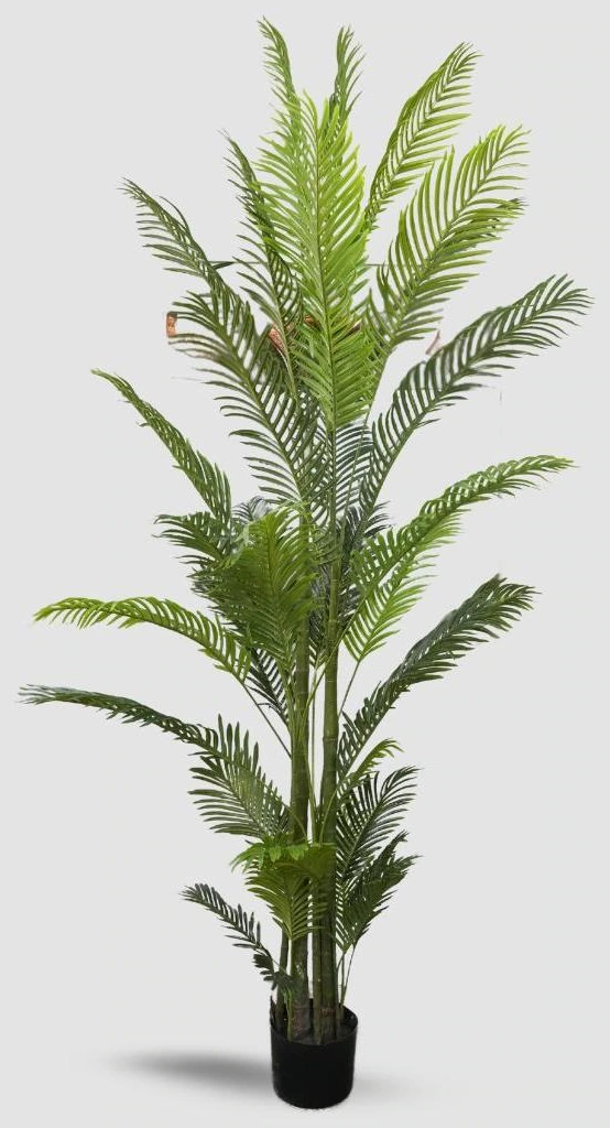 Areca Palm Tree x36 Lvs PE Leaves And PU Trunk 280cm
